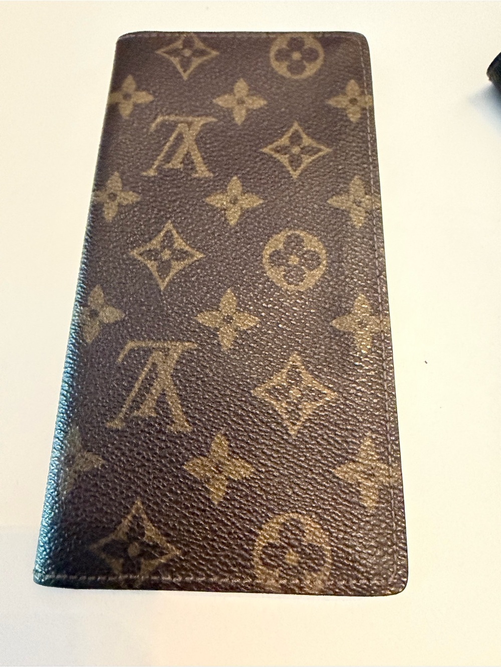 Louis Vuitton Monogram Long Card Holder - Brown and Gold